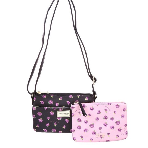 Juicy Couture Handbags - SOLD ✨ Juicy Couture Crossbody & Pouch 💜☁️